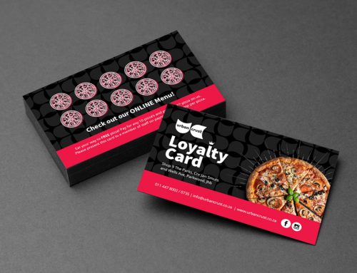 Urban Crust Loyalty Cards